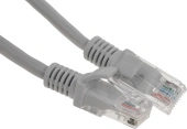 Патч-корд Premier PP12-0.25M 1000Гбит/с UTP 4 пары cat.5E CCA molded 0.25м серый RJ-45 (m)-RJ-45 (m)