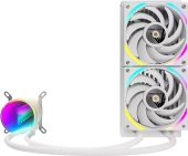 Система водяного охлаждения Formula Oasis L240 ARGB Soc-AM5/AM4/1200/2066/1700/1851 белый 4-pin 1-27.2dB Al+Cu 310W Ret (OASIS L240 ARGB WH)