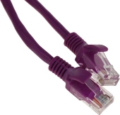 Патч-корд Premier PP12-2M/V 1000Гбит/с UTP 4 пары cat.5E CCA molded 2м фиолетовый RJ-45 (m)-RJ-45 (m)