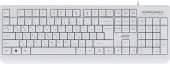 Клавиатура Acer OKW400 белый USB (ZL.KBDEE.01B) кабель 1.8м