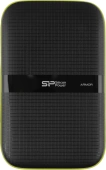 Жесткий диск Silicon Power USB3.0 4TB SP040TBPHDA60S3K A60 Armor 2.5" черный/зеленый