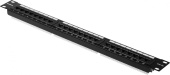 Патч-панель ITK PP24-1UC5EU-K05-G 19" 1U 24xRJ45 кат.5E UTP