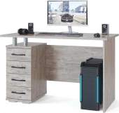 Стол для компьютера Сокол КСТ106.1 столешница ЛДСП дуб юкон (00-00009491)