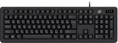 Клавиатура Оклик K175 черный USB Multimedia кабель 1.8м