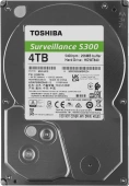 Жесткий диск Toshiba SATA-III 4Tb HDWT840UZSVA Surveillance S300 (5400rpm) 256Mb 3.5"