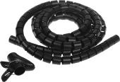 Кабельный органайзер Buro BU-CABORG-3X300 Spiral Hose 30x3000мм черный