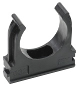 Держатель IEK CTA10D-CF32-K02-050 с защелкой 32мм полистирол черный