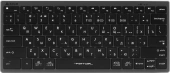 Клавиатура A4Tech FBX51C серый USB беспроводная BT/Radio slim Multimedia для ноутбука (FBX51C GREY)