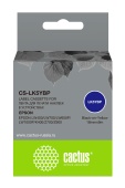 Картридж ленточный Cactus CS-LK5YBP LK-5YBP черный на желтом 18x9 для Epson LW400/LW700/LW600P/LW1000P/K400/Z700/Z900