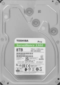 Жесткий диск Toshiba SATA-III 8TB MD10ADA800V Surveillance S300 Pro (7200rpm) 512Mb 3.5"