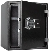 Сейф офисный Deli ET587 огнестойкий 420x380x300мм электронный/ключевой