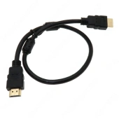 Кабель аудио-видео Premier 5-813 HDMI (m)/HDMI (m) 0.75м. феррит.кольца позолоч.конт. черный (5-813 0.75)