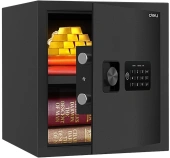 Сейф мебельный Deli Tarzan ET533 взломостойкий встраиваемый 360x330x330мм электронный/ключевой