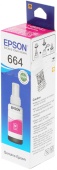 Чернила Epson 664 C13T66434A пурпурный 70мл для Epson L100
