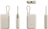 Мобильный аккумулятор Xiaomi BHR9072GL 10000mAh 22.5W 3A USB-A/USB-C бежевый