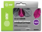 Картридж струйный Cactus CS-LC1280XM пурпурный (16.6мл) для Brother MFC-J6510/6910DW с чипом