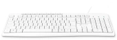Клавиатура Оклик 305M белый USB Multimedia (1875227) кабель 1.5м