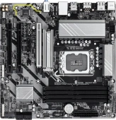 Материнская плата Gigabyte B860M DS3H Soc-1851 Intel B860 4xDDR5 mATX AC`97 8ch(7.1) 2.5Gg RAID+HDMI+DP