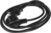 Кабель AT15270 CEE 7/7 IEC 320 C5 1.8м черный