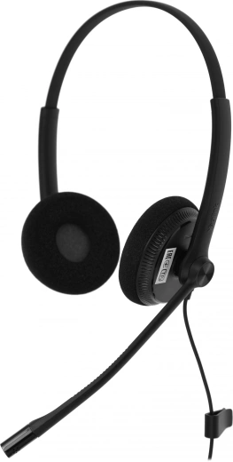 Гарнитура проводная Yealink UH34 Lite Dual UC черный