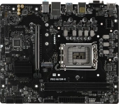 Материнская плата MSI PRO H610M-E Soc-1700 Intel H610 2xDDR5 mATX AC`97 8ch(7.1) GbLAN+VGA+HDMI