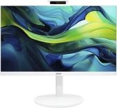 Моноблок Acer Aspire C27A-GRPL 27" Full HD Core 5 120U (1.4) 16Gb SSD512Gb Graphics CR Eshell GbitEth WiFi BT 90W клавиатура мышь Cam белый 1920x1080