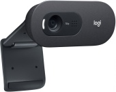 Камера Web Logitech HD Webcam C505e черный 1.2Mpix (1280x720) USB2.0 с микрофоном для ноутбука (960-001372)