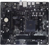 Материнская плата Biostar B550MT Soc-AM4 AMD B550 2xDDR4 mATX AC`97 8ch(7.1) GbLAN RAID+HDMI+DP