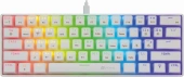 Клавиатура Оклик K763W механическая белый USB беспроводная BT/Radio Multimedia for gamer LED (1920562) кабель 1.5м