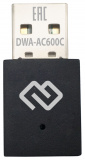 Сетевой адаптер Wi-Fi Digma DWA-AC600C AC600 USB 2.0 (ант.внутр.) 1ант. (упак.:1шт)