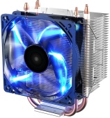 Устройство охлаждения(кулер) Deepcool Gammaxx 300 Fury одноцветная Soc-AM5/AM4/1200/1700/1851 черный 4-pin 18-21dB Al+Cu 130W 435gr Ret (DP-MCH3-GMX300F)