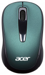 Мышь Acer OMR135 зеленый оптическая (1000dpi) беспроводная USB для ноутбука (2but)