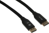 Кабель аудио-видео ver1.4 DisplayPort (m)/DisplayPort (m) 10м. позолоч.конт. черный