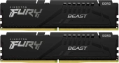 Память DDR5 2x32GB 5200MHz Kingston KF552C40BB2K2-64 Fury Beast Black Expo RTL Gaming PC5-41600 CL40 DIMM 288-pin 1.25В dual rank с радиатором Ret