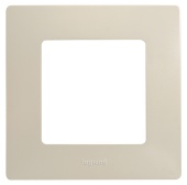 Рамка Legrand Etika 672511 накладная 1x ABS пластик слоновая кость