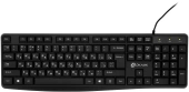 Клавиатура Оклик 145M черный USB (1659983) кабель 1.85м