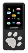 Плеер Hi-Fi Flash Digma S4 8Gb черный/серый/1.8"/FM/microSDHC