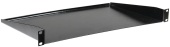 Полка стационарная ITK RS05-280M-R 1U нагр.:20кг. 19" 280мм черный