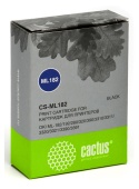 Картридж матричный Cactus CS-ML182 8x1.6 черный для Oki ML-182/192/280/320/390