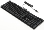 Клавиатура A4Tech B820R механическая черный USB for gamer LED (B820R BLACK (RED SWITCH)) кабель 1.8м