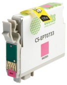 Картридж струйный Cactus CS-EPT0733 T0733 пурпурный (11.4мл) для Epson Stylus С79/C110/СХ3900/CX4900/CX5900/CX7300/CX8300/CX9300 с чипом