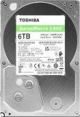 Жесткий диск Toshiba SATA-III 6Tb HDWT860UZSVA Surveillance S300 (5400rpm) 256Mb 3.5"