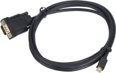 Кабель-переходник видео 1.1v miniDisplayport (m)/VGA (m) 2м. черный
