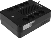 Источник бесперебойного питания Smartwatt Safe Pro 600Вт 1000ВА черный