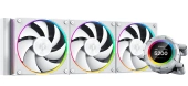 Система водяного охлаждения ID-Cooling SL360 ARGB Soc-AM5/AM4/1200/1700/1851 белый 4-pin 14-30dB Al+Cu LCD 350W Ret (SL360 WHITE)