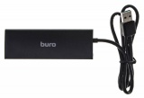 Разветвитель USB 3.0 Buro BU-HUB4-0.5-U3.0 4порт. черный