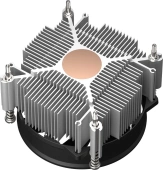 Устройство охлаждения(кулер) PcCooler R95-I Soc-1200/1700/1851 серебристый/черный 4-pin 31.2dB Al+Cu 95W 400gr Ret (R95-XXNIXX-GL)