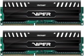 Память DDR3 2x4GB 1600MHz Patriot PV38G160C9K Viper 3 RTL Gaming PC3-12800 CL9 DIMM 240-pin 1.5В с радиатором Ret