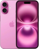 Смартфон Apple A3287 iPhone 16 128Gb 8Gb розовый моноблок 3G 4G 1Sim 6.1" 1179x2556 iOS 18 48Mpix 802.11 a/b/g/n/ac/ax/be NFC GPS Protect