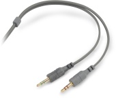 Наушники с микрофоном Оклик HS-L600 серый 1.8м мониторные оголовье (1532023)